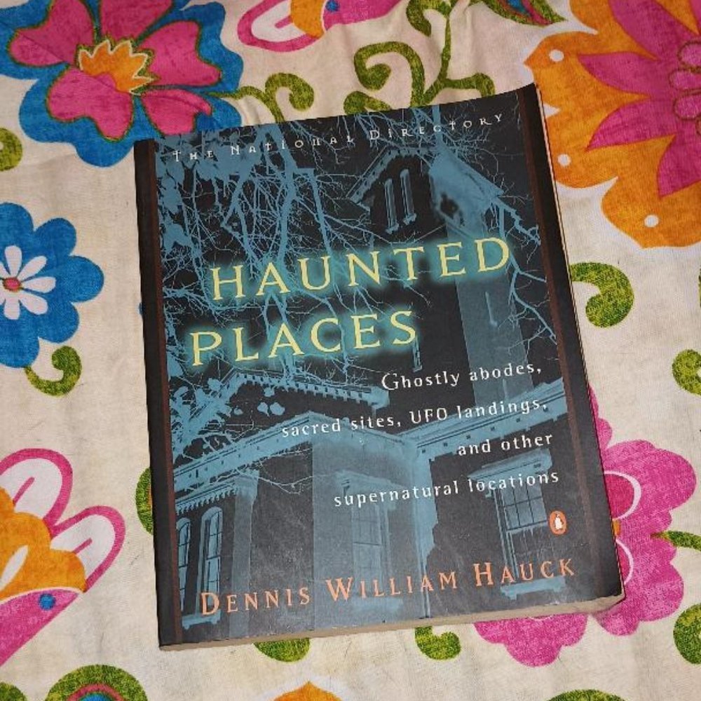 💜2 for $15 The National Directory Haunted Places UFO Ghosts Supernatural Book